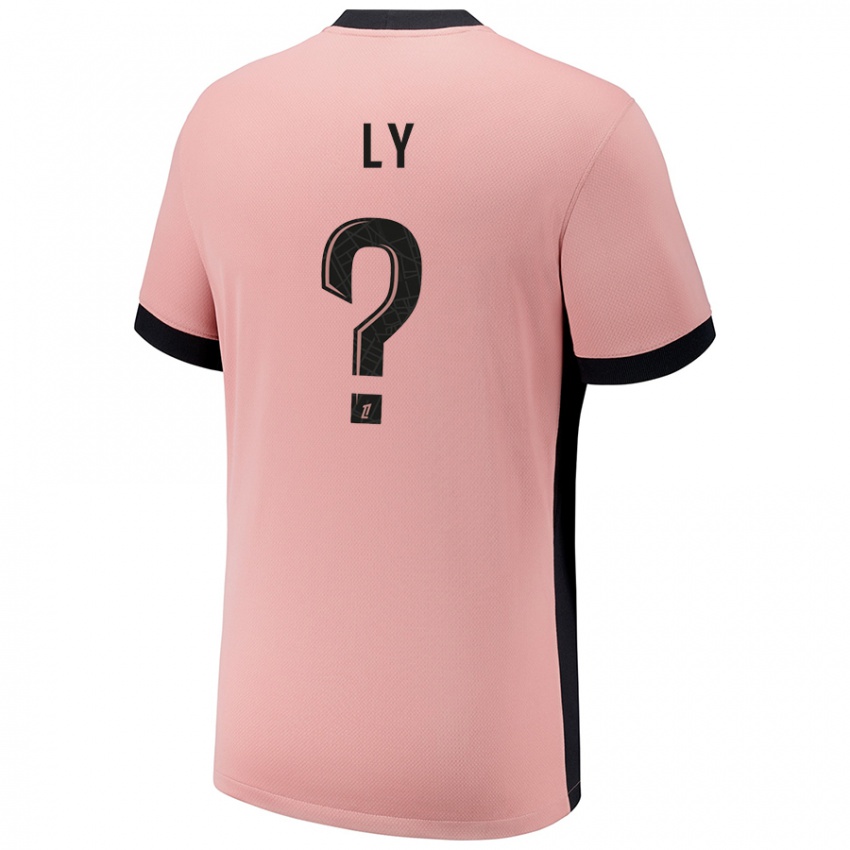 Hombre Camiseta Elijah Ly #0 Rosa Óxido Equipación Tercera 2024/25 La Camisa Chile