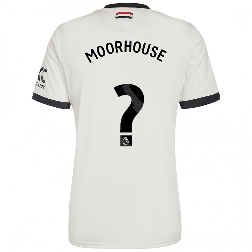 Mujer Camiseta Jack Moorhouse #0 Blanquecino Equipación Tercera 2024/25 La Camisa Chile