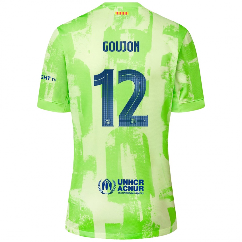 Mujer Camiseta Iker Goujón #12 Lima Equipación Tercera 2024/25 La Camisa Chile