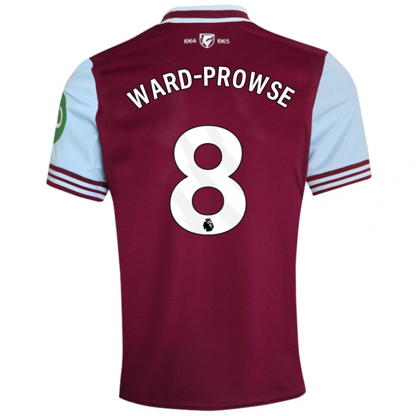 Niño Camiseta James Ward-Prowse #8 Rojo Oscuro 1ª Equipación 2024/25 La Camisa Chile