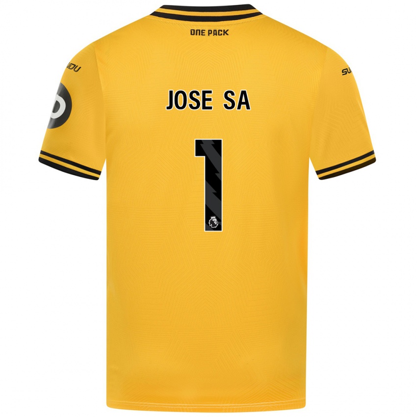 Niño Camiseta Jose Sa #1 Amarillo 1ª Equipación 2024/25 La Camisa Chile