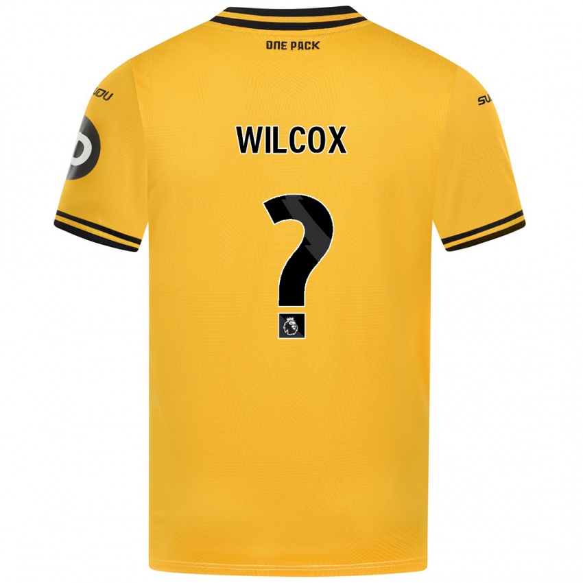 Niño Camiseta Jake Wilcox #0 Amarillo 1ª Equipación 2024/25 La Camisa Chile