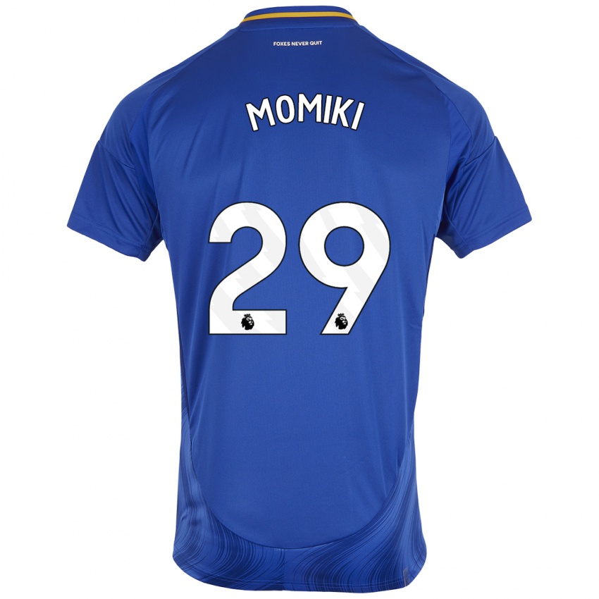 Niño Camiseta Yuka Momiki #29 Azul Blanco 1ª Equipación 2024/25 La Camisa Chile