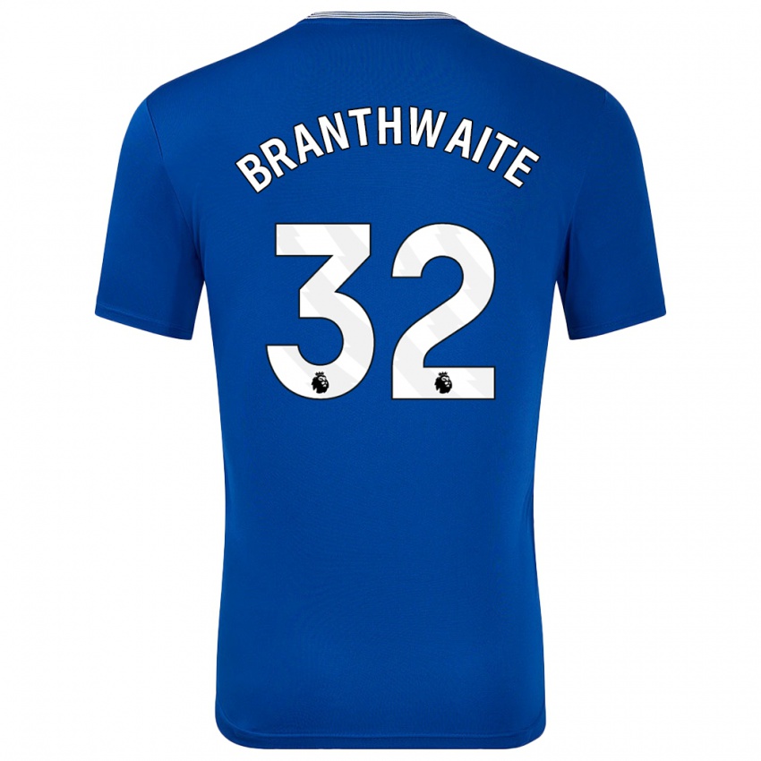 Niño Camiseta Jarrad Branthwaite #32 Azul Con 1ª Equipación 2024/25 La Camisa Chile