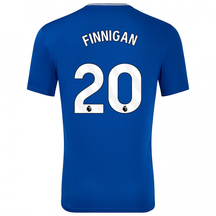 Niño Camiseta Megan Finnigan #20 Azul Con 1ª Equipación 2024/25 La Camisa Chile