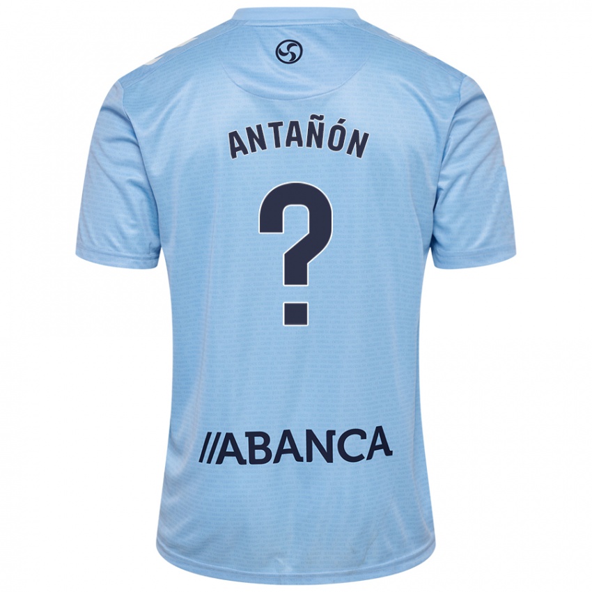 Niño Camiseta Andrés Antañón #0 Azul Cielo 1ª Equipación 2024/25 La Camisa Chile