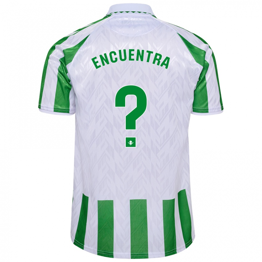 Niño Camiseta Jan Encuentra #0 Verde Rayas Blancas 1ª Equipación 2024/25 La Camisa Chile