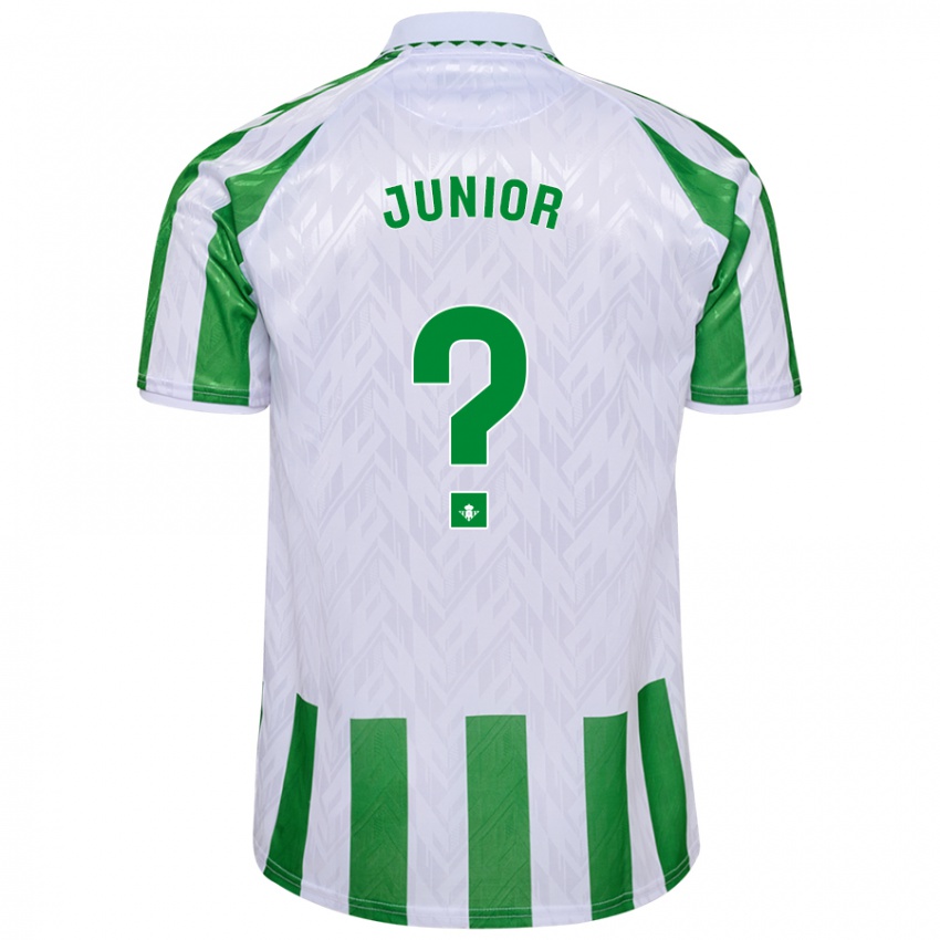 Niño Camiseta Clute Junior #0 Verde Rayas Blancas 1ª Equipación 2024/25 La Camisa Chile