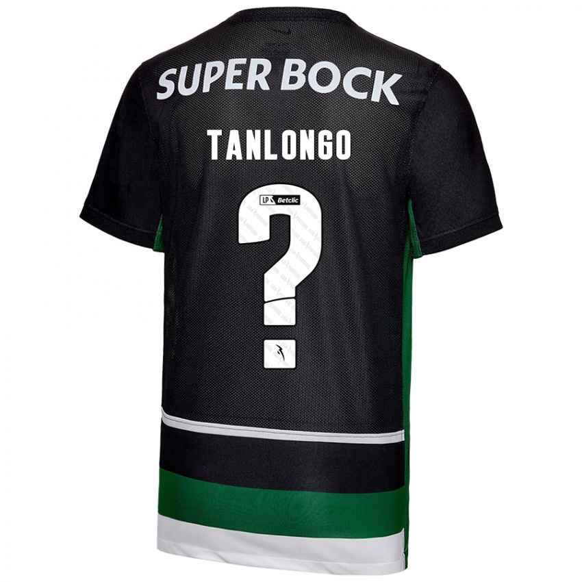 Niño Camiseta Mateo Tanlongo #0 Negro Blanco Verde 1ª Equipación 2024/25 La Camisa Chile