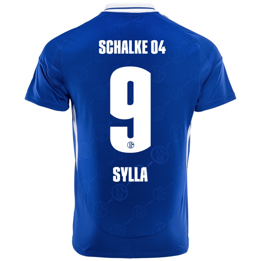 Niño Camiseta Moussa Sylla #9 Azul Real 1ª Equipación 2024/25 La Camisa Chile