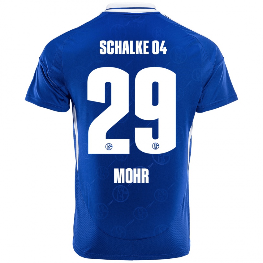 Niño Camiseta Tobias Mohr #29 Azul Real 1ª Equipación 2024/25 La Camisa Chile