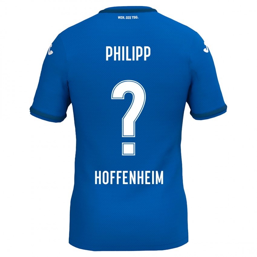 Niño Camiseta Tim Philipp #0 Azul Real 1ª Equipación 2024/25 La Camisa Chile