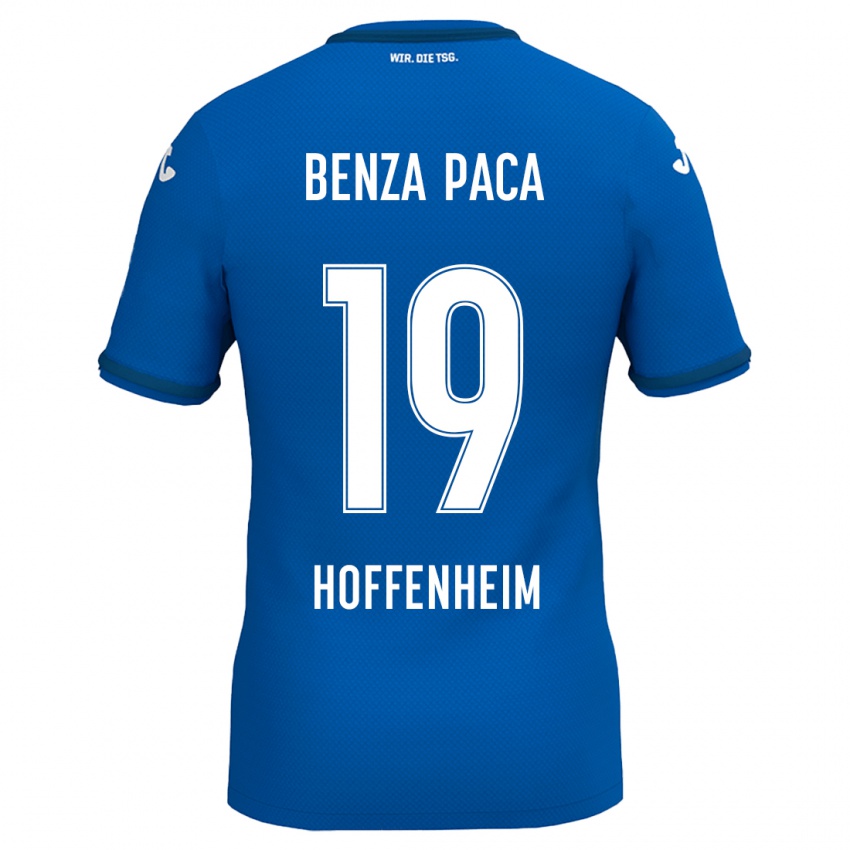 Niño Camiseta Lynes Benza Paca #19 Azul Real 1ª Equipación 2024/25 La Camisa Chile