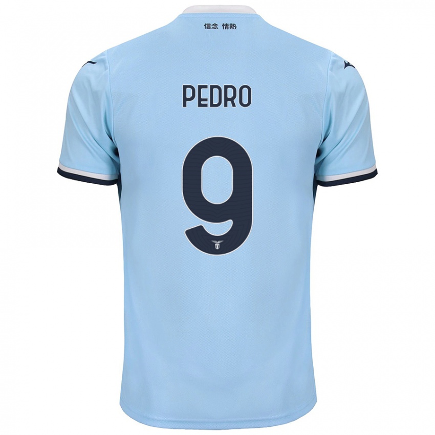 Niño Camiseta Pedro #9 Azul 1ª Equipación 2024/25 La Camisa Chile