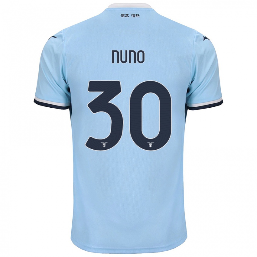 Niño Camiseta Nuno Tavares #30 Azul 1ª Equipación 2024/25 La Camisa Chile