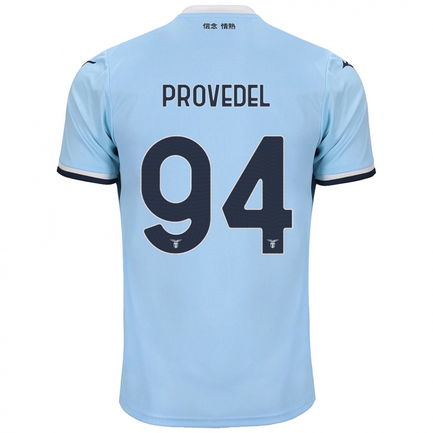 Niño Camiseta Ivan Provedel #94 Azul 1ª Equipación 2024/25 La Camisa Chile