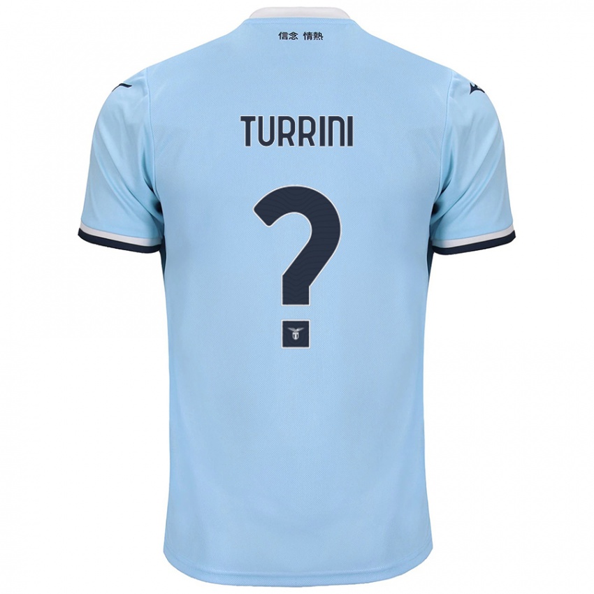 Niño Camiseta Giordano Turrini #0 Azul 1ª Equipación 2024/25 La Camisa Chile