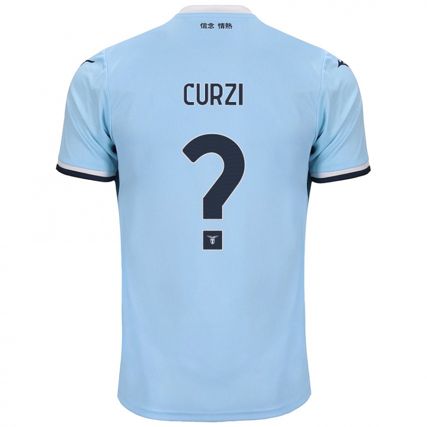 Niño Camiseta Simone Curzi #0 Azul 1ª Equipación 2024/25 La Camisa Chile