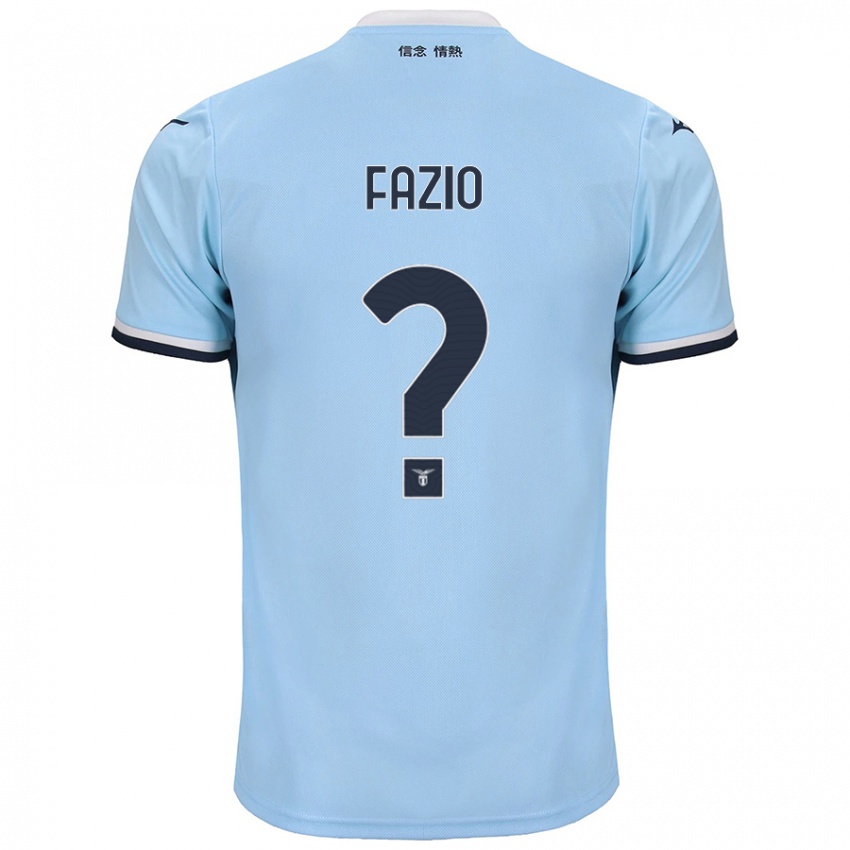 Niño Camiseta Francesco Fazio #0 Azul 1ª Equipación 2024/25 La Camisa Chile