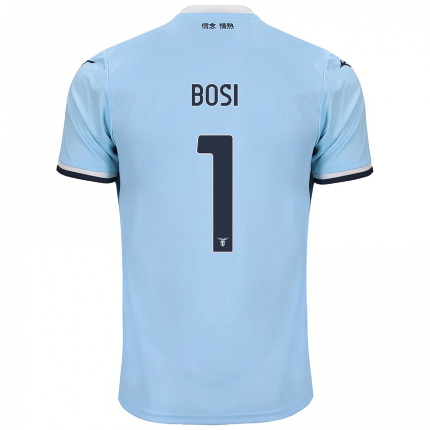 Niño Camiseta Gioele Bosi #1 Azul 1ª Equipación 2024/25 La Camisa Chile