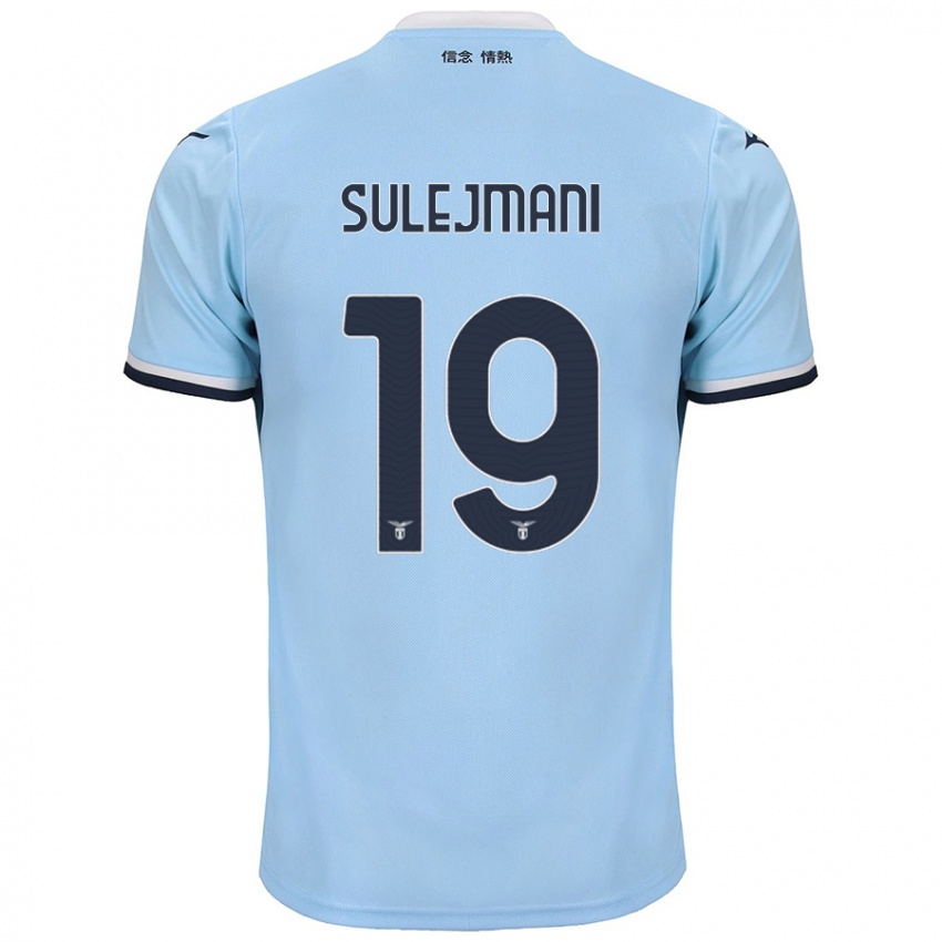 Niño Camiseta Flavio Sulejmani #19 Azul 1ª Equipación 2024/25 La Camisa Chile