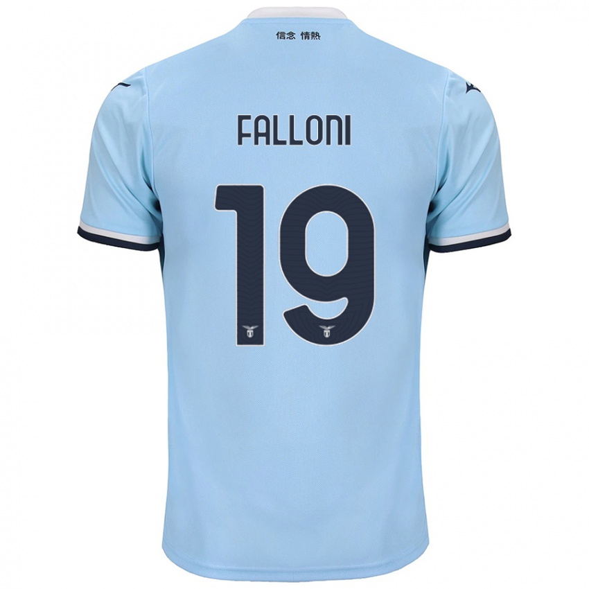 Niño Camiseta Ludovica Falloni #19 Azul 1ª Equipación 2024/25 La Camisa Chile