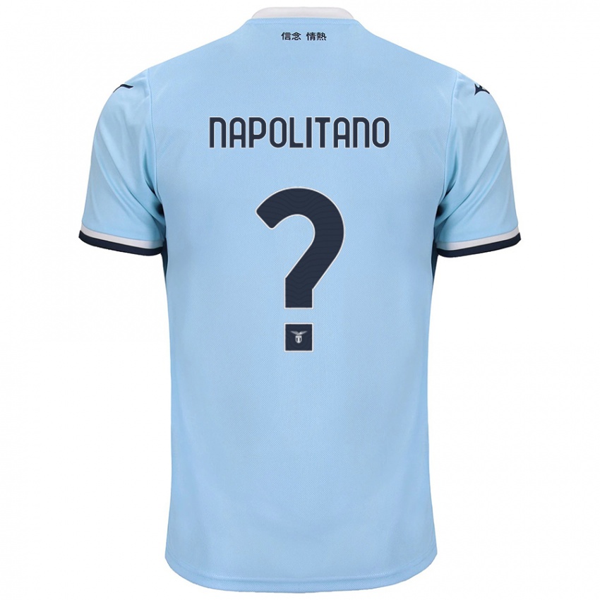 Niño Camiseta Federico Napolitano #0 Azul 1ª Equipación 2024/25 La Camisa Chile