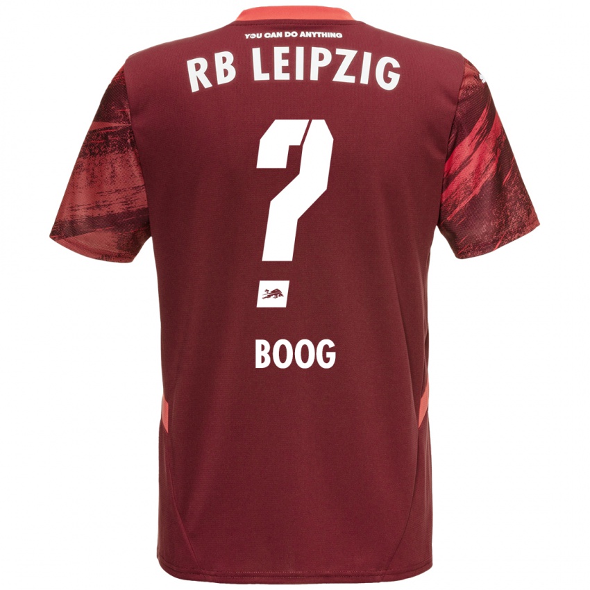 Niño Camiseta Miguel Boog #0 Borgoña 2ª Equipación 2024/25 La Camisa Chile