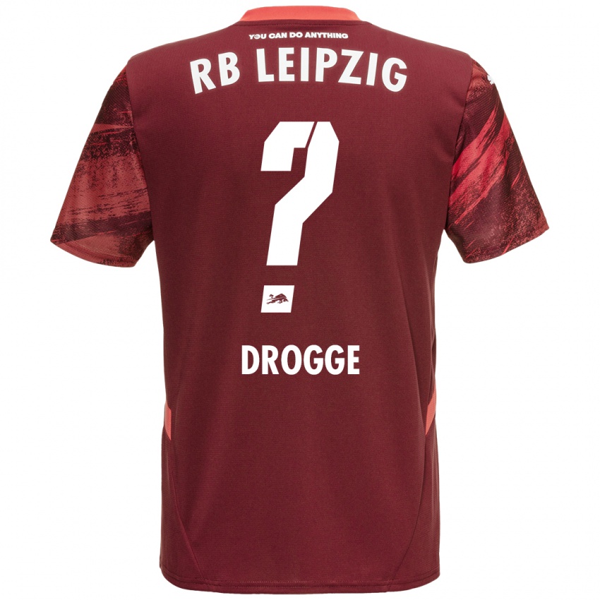 Niño Camiseta Lennert Drogge #0 Borgoña 2ª Equipación 2024/25 La Camisa Chile