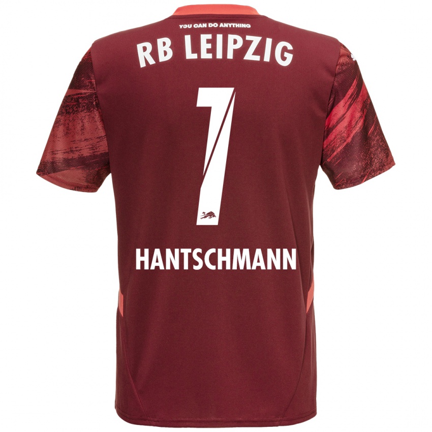 Niño Camiseta Franz Hantschmann #1 Borgoña 2ª Equipación 2024/25 La Camisa Chile