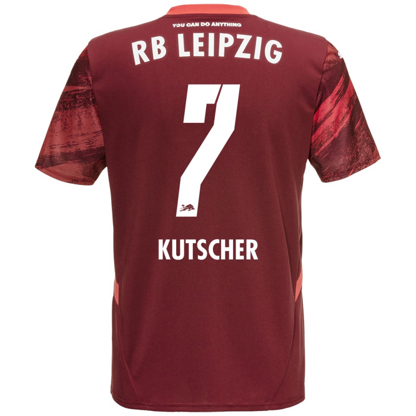 Niño Camiseta Matthes Kutscher #7 Borgoña 2ª Equipación 2024/25 La Camisa Chile