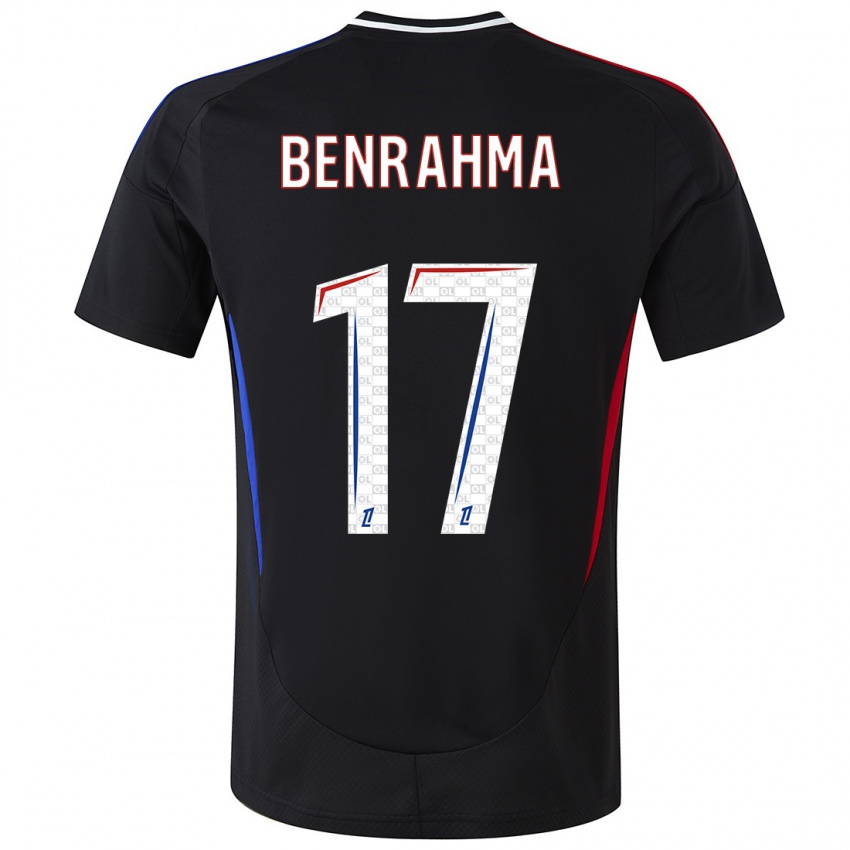 Niño Camiseta Said Benrahma #17 Negro 2ª Equipación 2024/25 La Camisa Chile