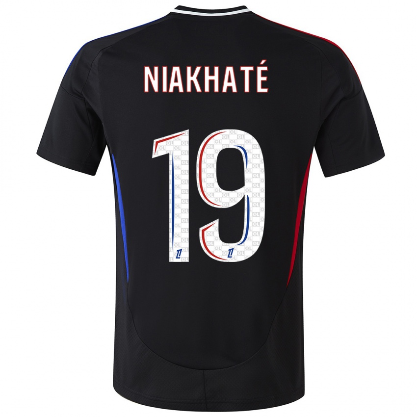 Niño Camiseta Moussa Niakhaté #19 Negro 2ª Equipación 2024/25 La Camisa Chile