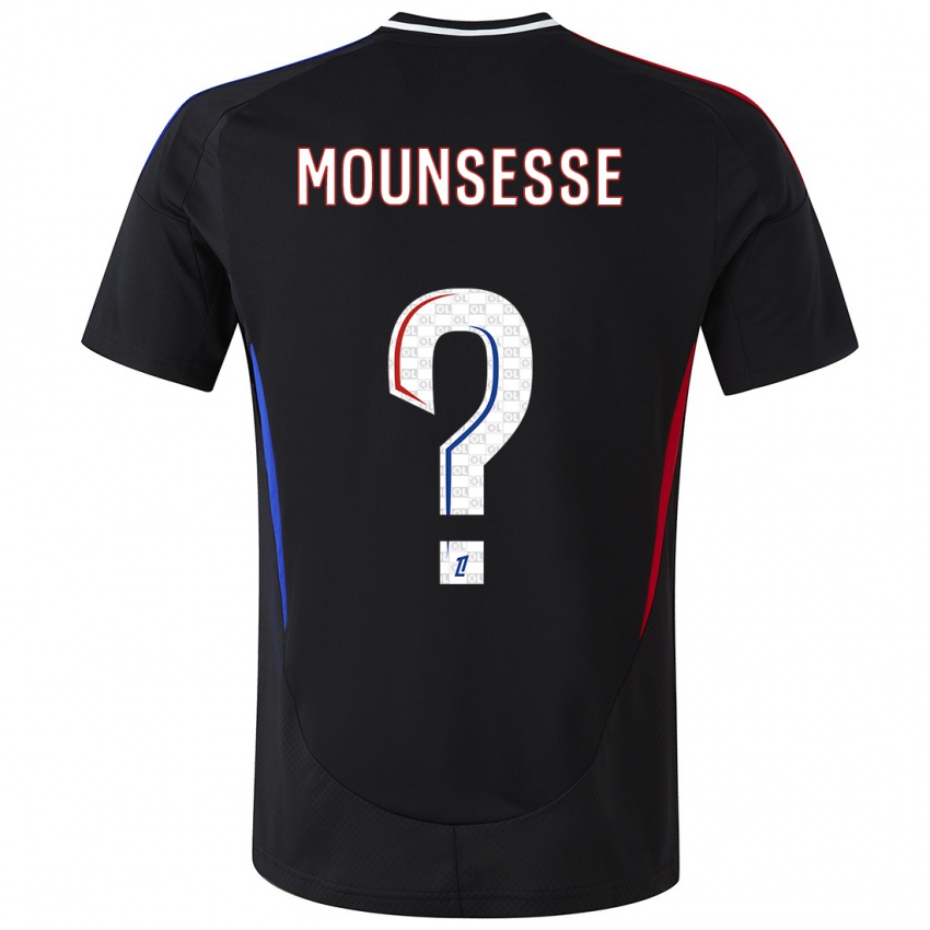 Niño Camiseta Jeremy Mounsesse #0 Negro 2ª Equipación 2024/25 La Camisa Chile