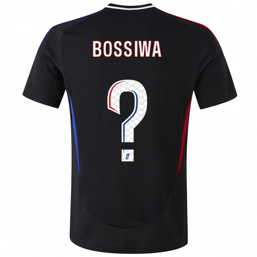 Niño Camiseta Samuel Bossiwa #0 Negro 2ª Equipación 2024/25 La Camisa Chile