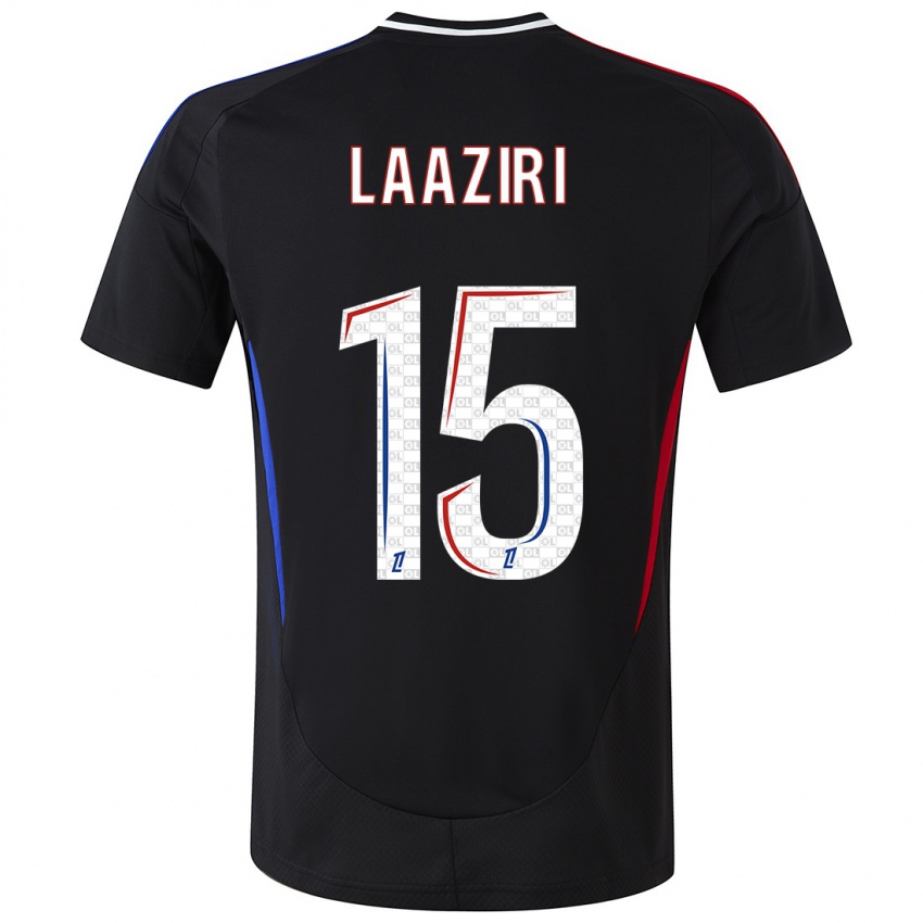 Niño Camiseta Achraf Laaziri #15 Negro 2ª Equipación 2024/25 La Camisa Chile