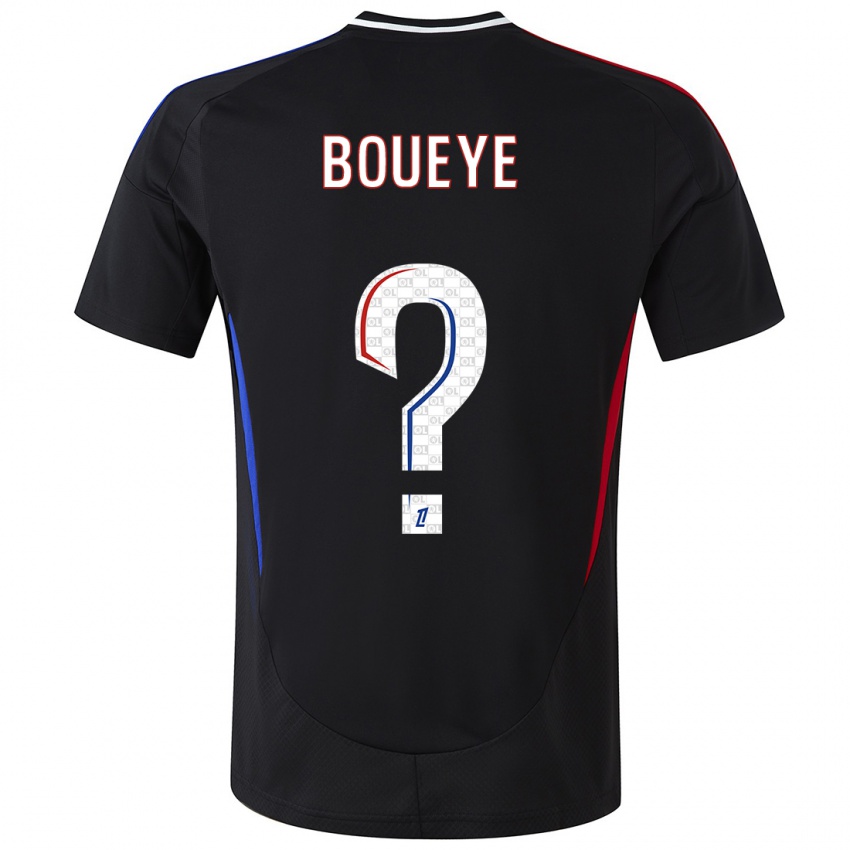 Niño Camiseta Philippe Boueye #0 Negro 2ª Equipación 2024/25 La Camisa Chile