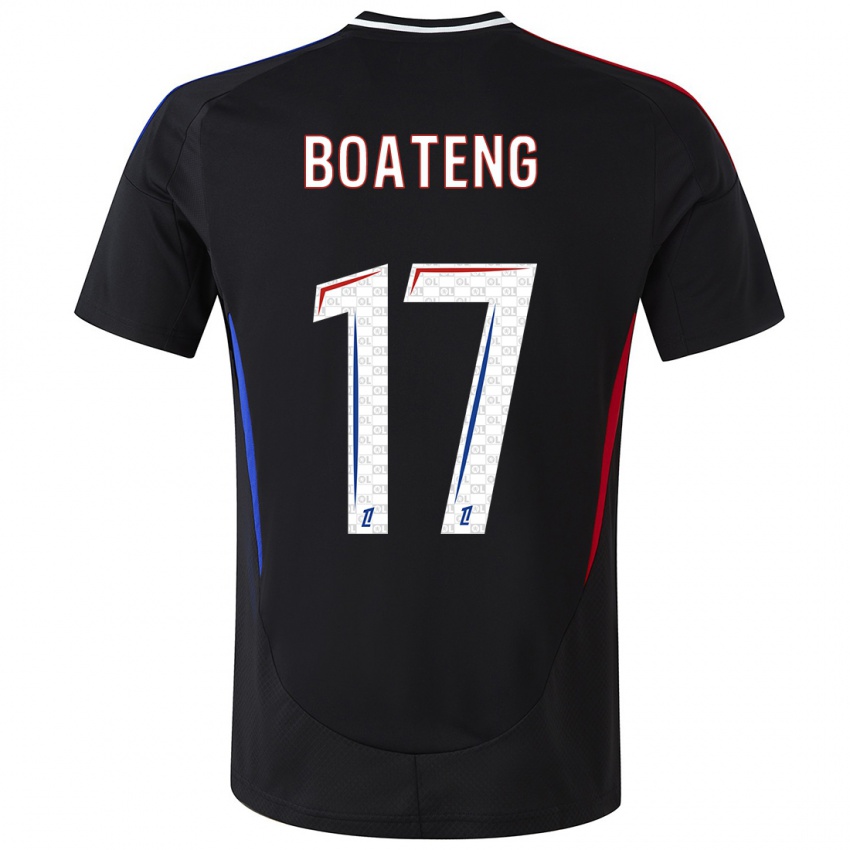 Niño Camiseta Jerome Boateng #17 Negro 2ª Equipación 2024/25 La Camisa Chile