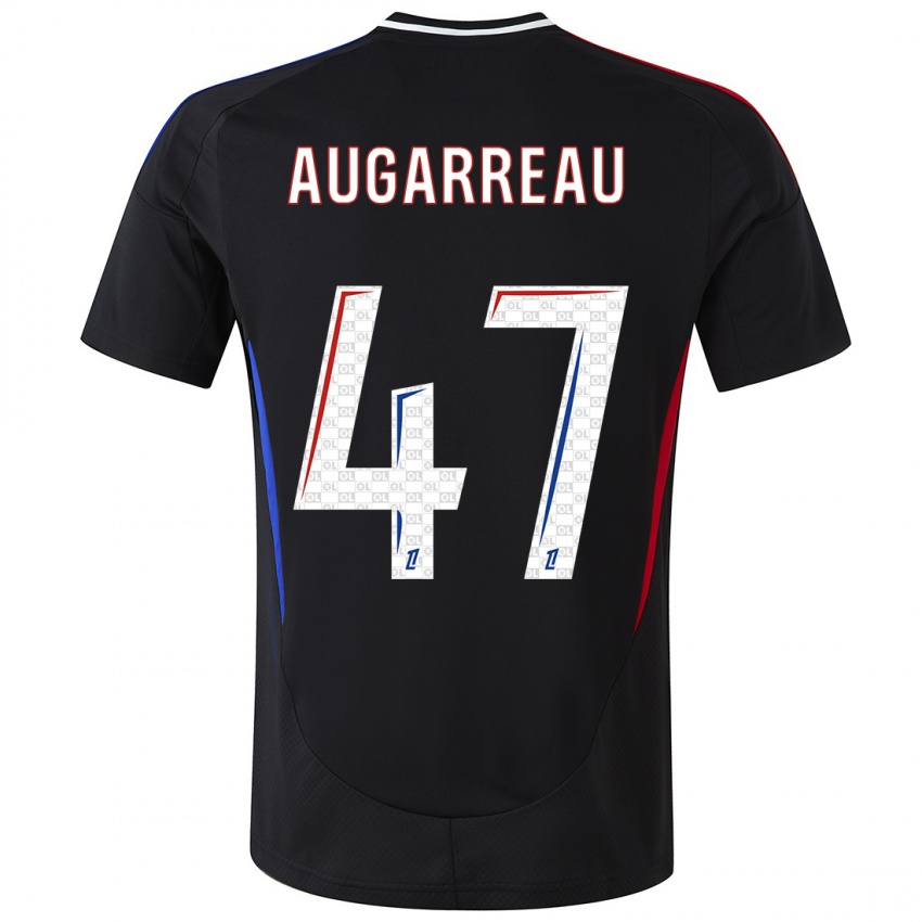 Niño Camiseta Sofiane Augarreau #47 Negro 2ª Equipación 2024/25 La Camisa Chile