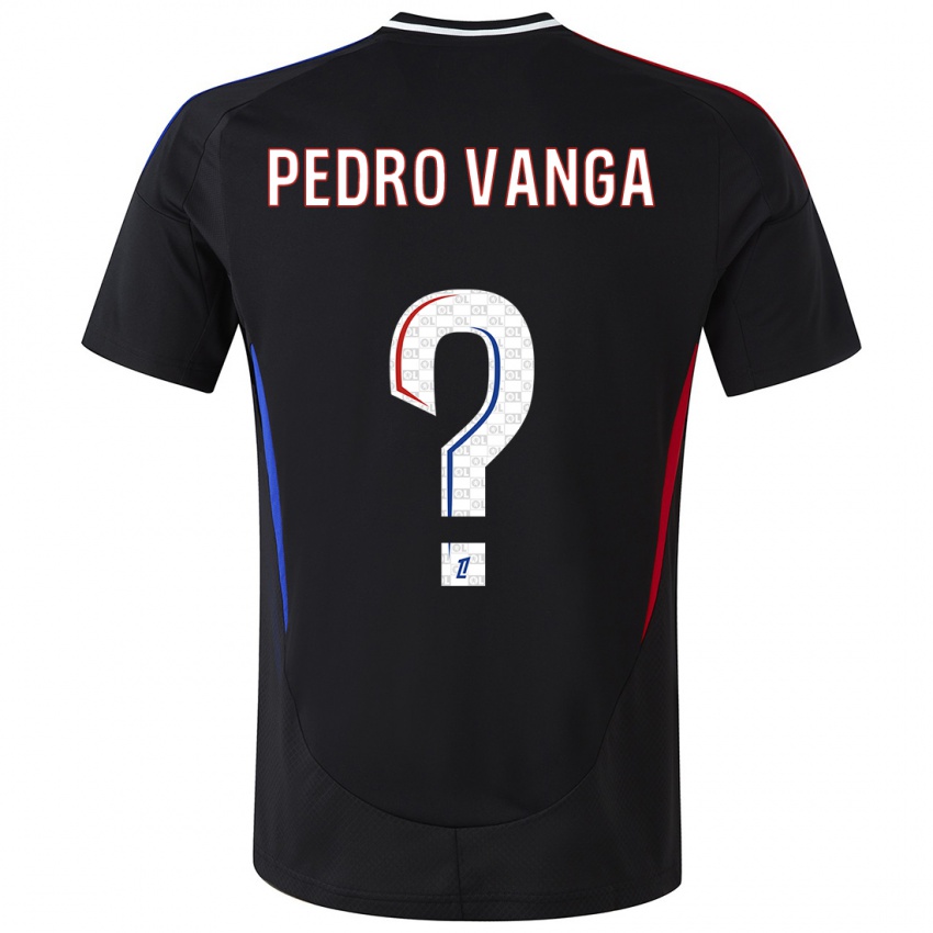 Niño Camiseta Emerson Pedro Vanga #0 Negro 2ª Equipación 2024/25 La Camisa Chile