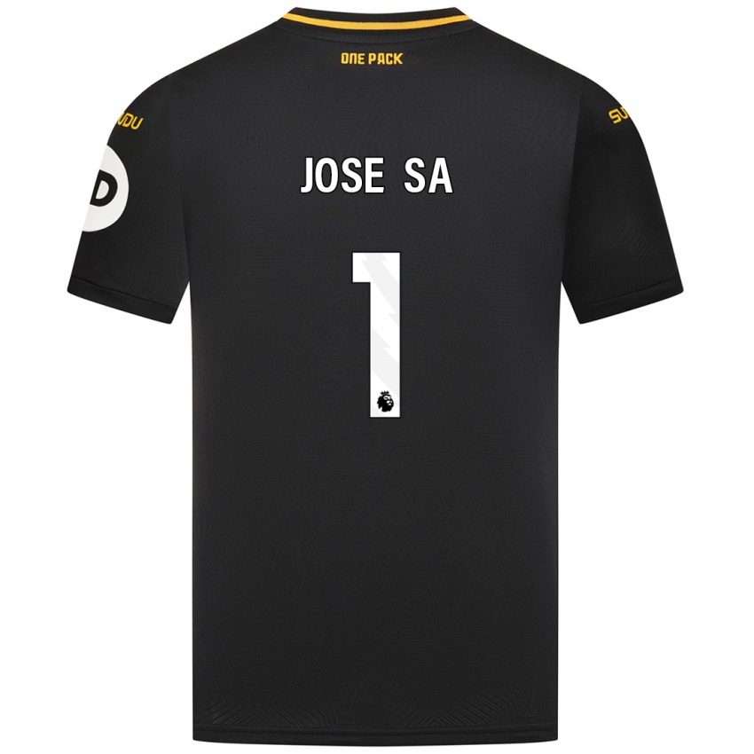 Niño Camiseta Jose Sa #1 Negro 2ª Equipación 2024/25 La Camisa Chile