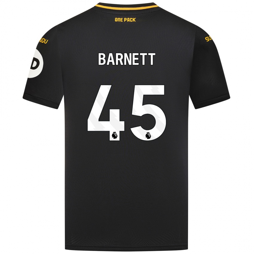 Niño Camiseta Ty Barnett #45 Negro 2ª Equipación 2024/25 La Camisa Chile