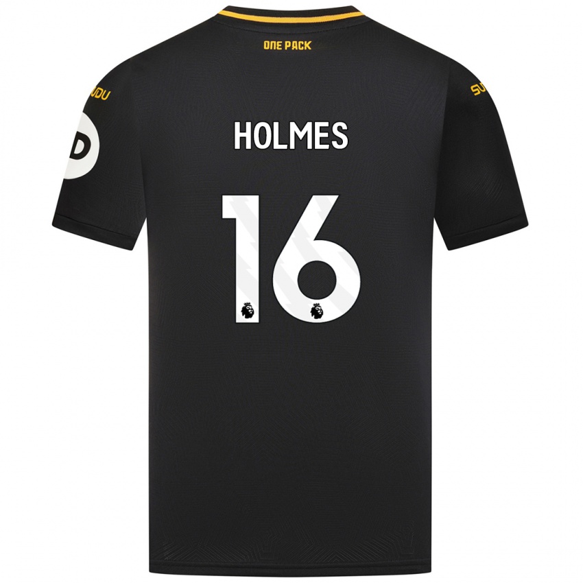 Niño Camiseta Summer Holmes #16 Negro 2ª Equipación 2024/25 La Camisa Chile