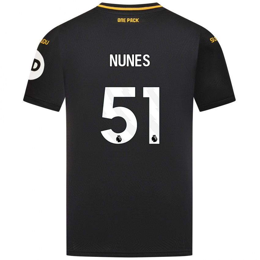 Niño Camiseta Grazi Nunes #51 Negro 2ª Equipación 2024/25 La Camisa Chile