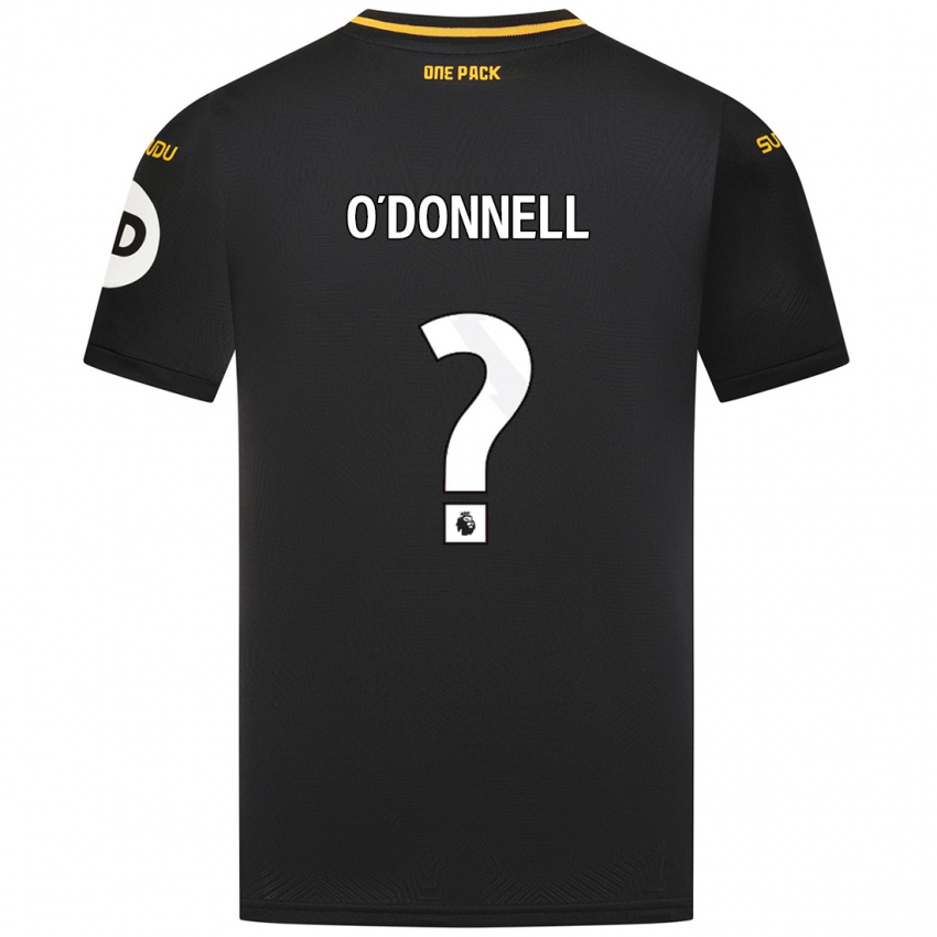 Niño Camiseta Luke O'donnell #0 Negro 2ª Equipación 2024/25 La Camisa Chile