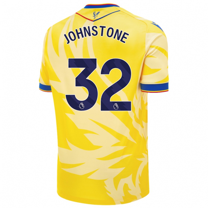 Niño Camiseta Sam Johnstone #32 Amarillo 2ª Equipación 2024/25 La Camisa Chile