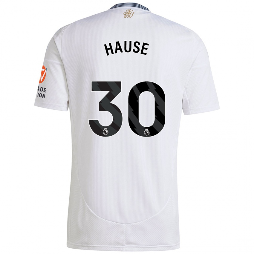 Niño Camiseta Kortney Hause #30 Blanco 2ª Equipación 2024/25 La Camisa Chile