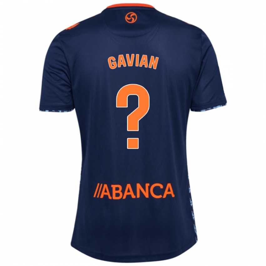 Niño Camiseta Pablo Gavian #0 Azul Marino 2ª Equipación 2024/25 La Camisa Chile