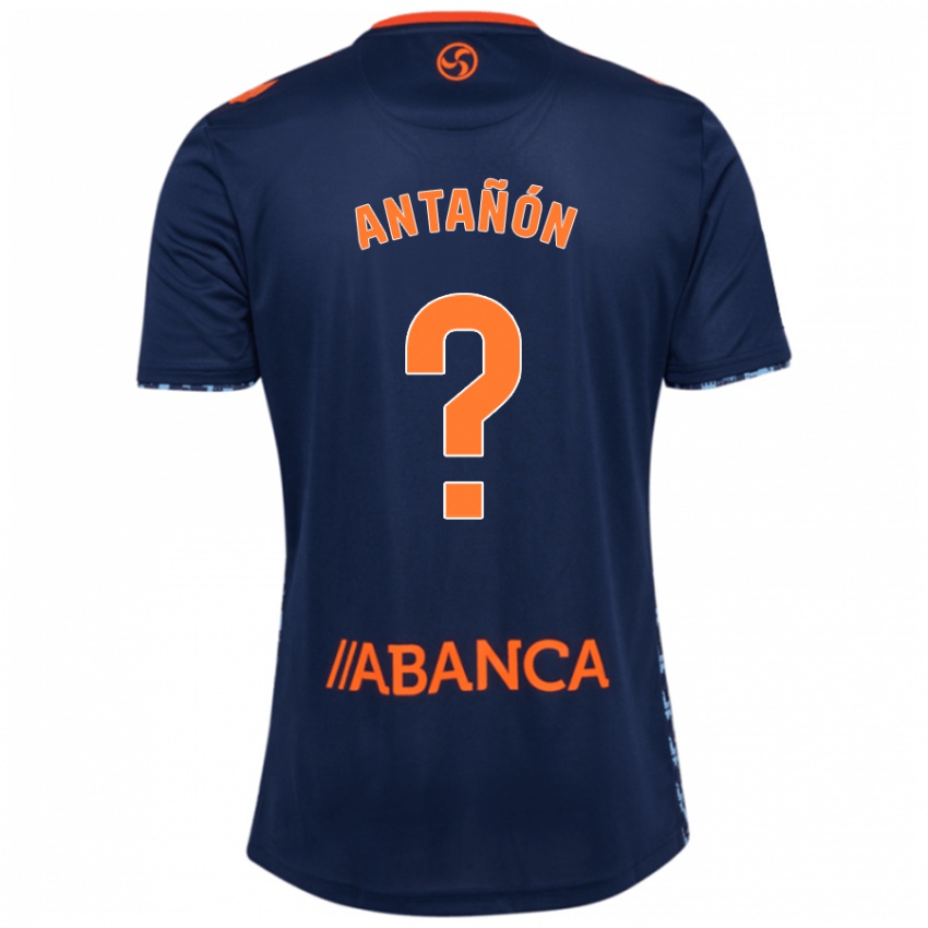 Niño Camiseta Andrés Antañón #0 Azul Marino 2ª Equipación 2024/25 La Camisa Chile