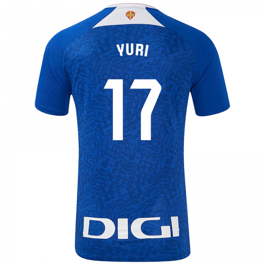 Niño Camiseta Yuri Berchiche #17 Azul Real 2ª Equipación 2024/25 La Camisa Chile